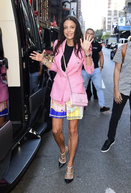 American businesswoman and television personality Bethenny Frankel is seen on September 1, 2022 in New York City. (Photo by Raymond Hall/GC Images)