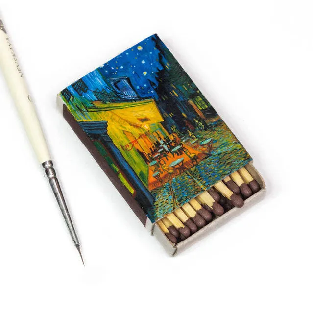 Van Gogh Paintings On Matchboxes By Salavat Fidai