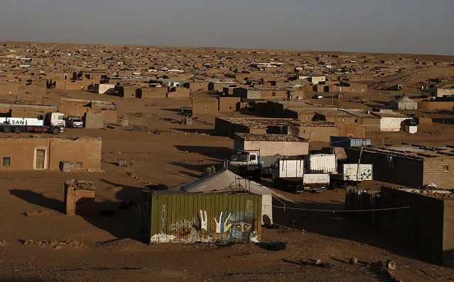A general view of a part of the refugee camp of Boudjdour in Tindouf, southern Algeria March 3, 2016. (Photo by Zohra Bensemra/Reuters)