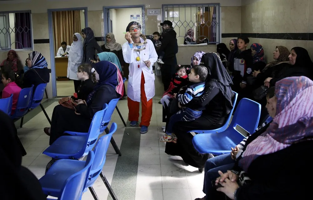 Clown Therapy in Gaza City