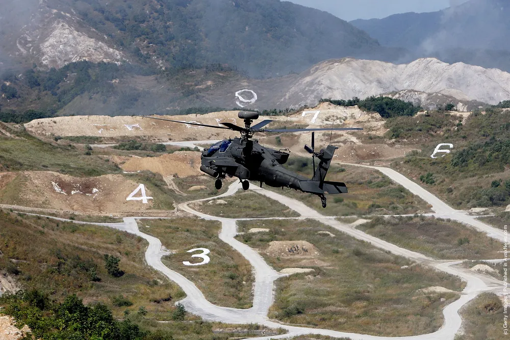 South Korea And U.S. Army Hold Live Fire Exercise