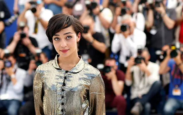 Irish-Ethiopian actress Ruth Negga poses during the photocall for “Loving” at the 69th annual Cannes Film Festival, in Cannes, France, 16 May 2016. The movie is presented in the Official Competition of the festival which runs from 11 to 22 May. (Photo by Sebastien Nogier/EPA)