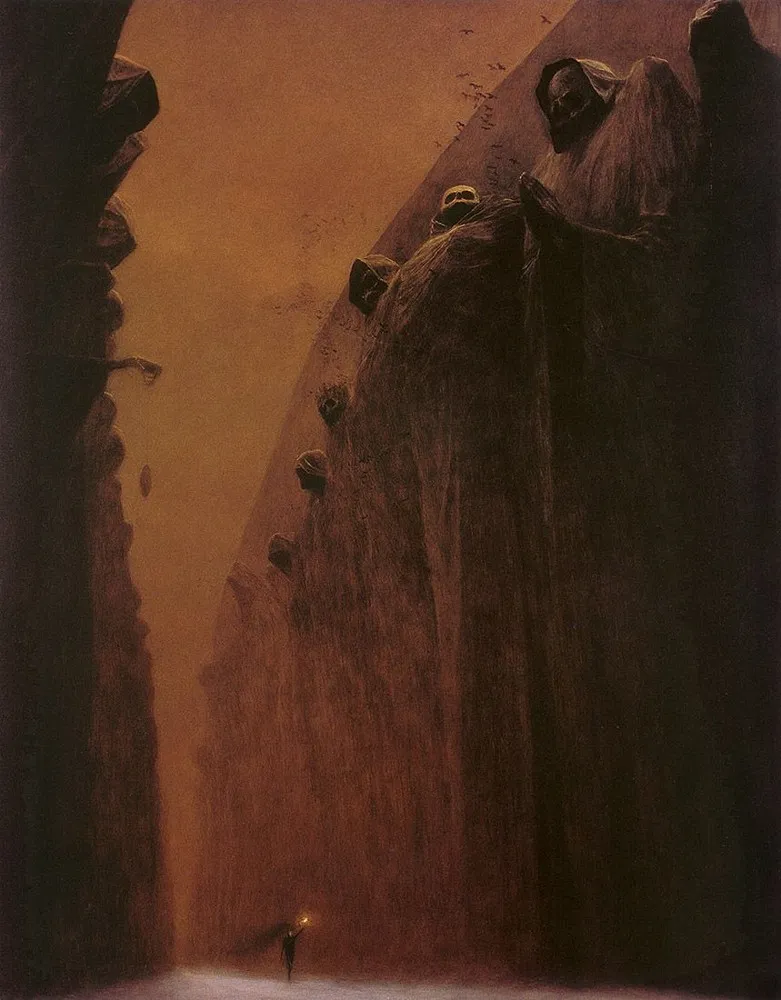 Art by  Zdzisław Beksiński