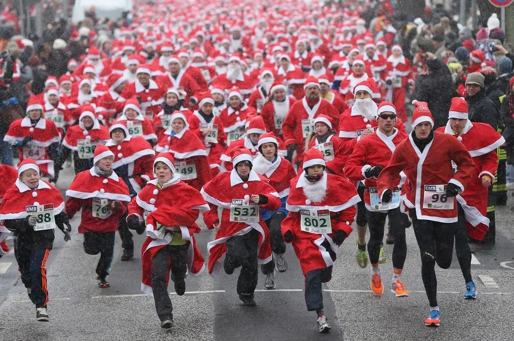 Annual Michendorf Santa Run