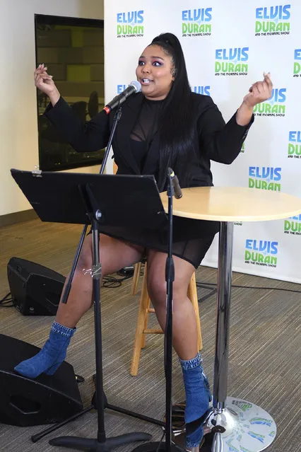 Recording artist Lizzo performs live during “The Elvis Duran Z100 Morning Show” at Z100 Studio on April 10, 2019 in New York City. (Photo by Gary Gershoff/Getty Images)