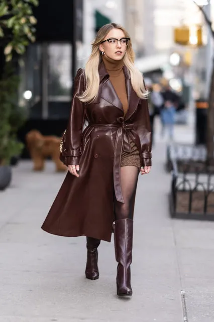 American actress Sydney Sweeney is seen in Gramercy on February 26, 2024 in New York City. (Photo by Gotham/GC Images)