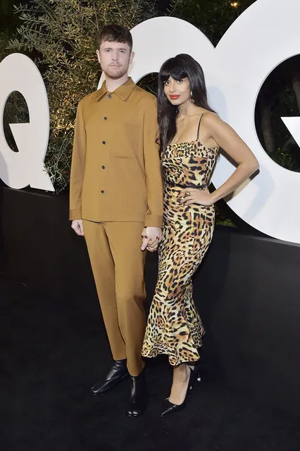 James Blake and Jameela Jamil attend the 2019 GQ Men Of The Year Celebration At The West Hollywood EDITION on December 05, 2019 in West Hollywood, California. (Photo by Stefanie Keenan/Getty Images for GQ Men of the Year 2019)