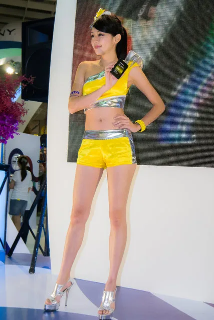 Asian Beauty: Hot Promotional Models in Taipei, Taiwan. Computex Taipei 2012
