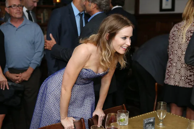Emily Blunt seen at the SICARIO TIFF party hosted by GREY GOOSE Vodka and Soho House Toronto 2015 on Friday, September 11, 2015, in Toronto, CAN. (Photo by Vito Amali/Invision for Lionsgate/AP Images)