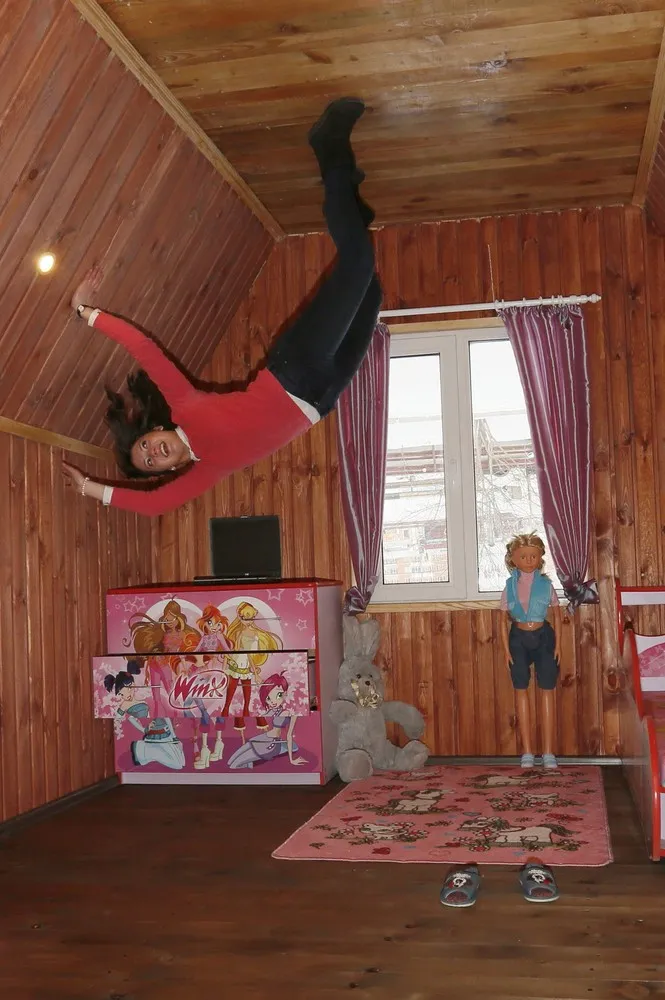 A Upside-down House in Siberia