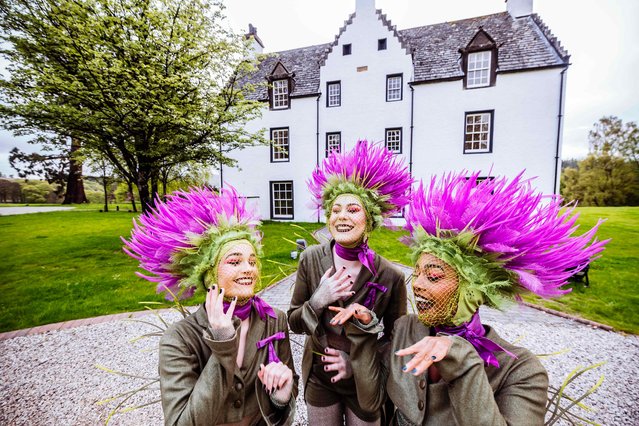 Performers debut in the first decade of May 2024 the new Cirque du Soleil Spirit production at the Macallan Estate in Speyside, Scotland, created specially to commemorate the whisky brand’s 200th anniversary. (Photo by Cirque du Soleil 2024)