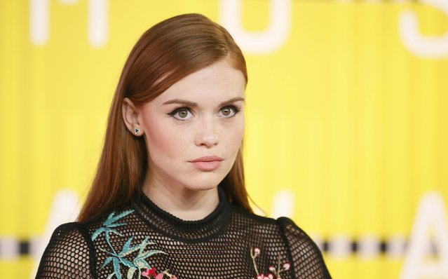 Actress Holland Roden arrives at the 2015 MTV Video Music Awards in Los Angeles, California, August 30, 2015. (Photo by Danny Moloshok/Reuters)