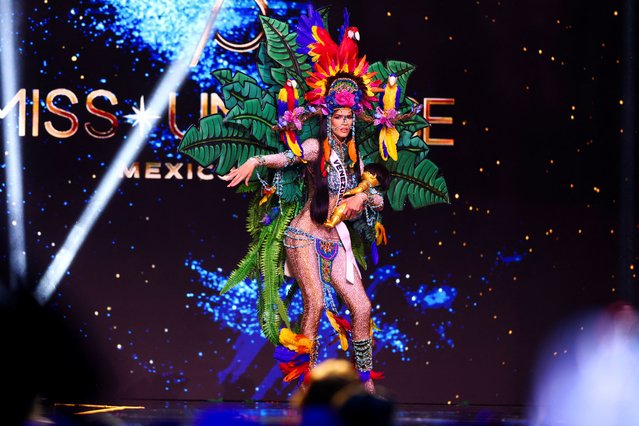 Miss Venezuela Ileana Marquez takes part in the National Costume show during the 73rd Miss Universe pageant in Mexico City, Mexico on November 14, 2024. (Photo by Raquel Cunha/Reuters)