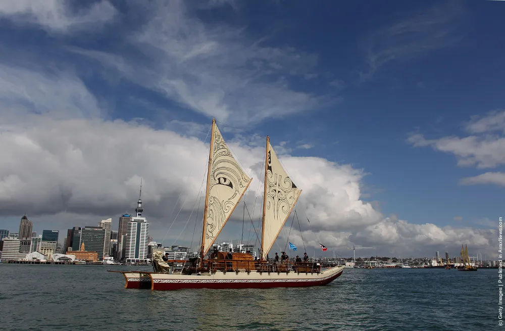 Vaka Departs On Pacific Voyage