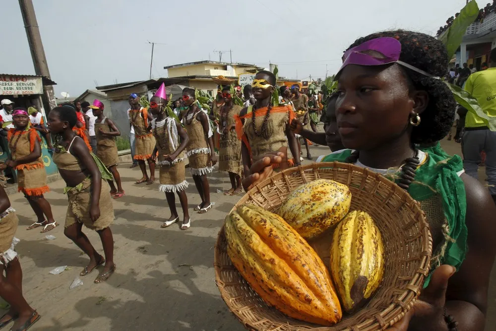 Popo Carnival of Bonoua in Cote d'Ivoire