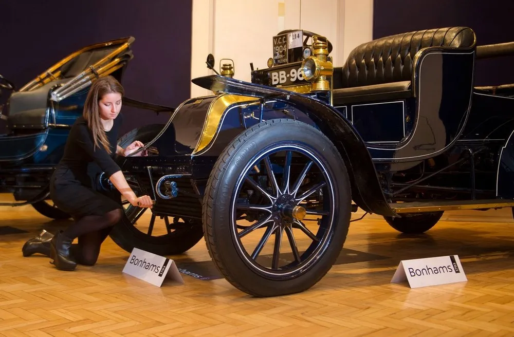 Press Preview for the Oldest Surviving Vauxhall Motor Car at Bonhams