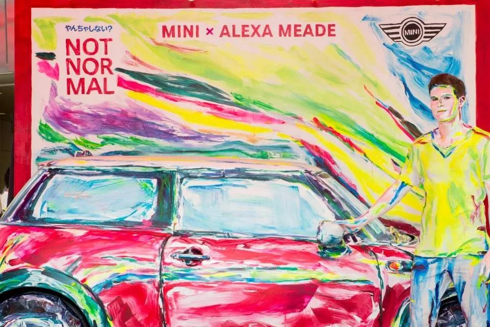 MINI Japan by Alexa Meade