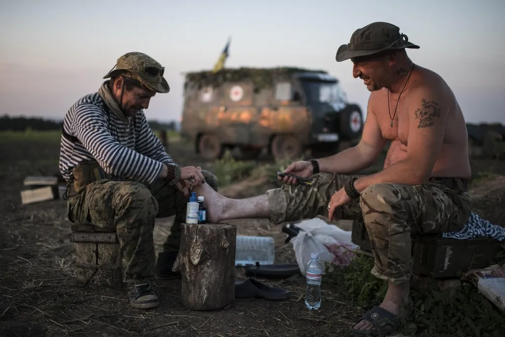 Daily Life of a Ukrainian Volunteer Battalion
