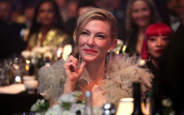 Cate Blanchett on stage during The Fashion Awards 2019 held at Royal Albert Hall on December 02, 2019 in London, England. (Photo by Lia Toby/BFC/Getty Images)