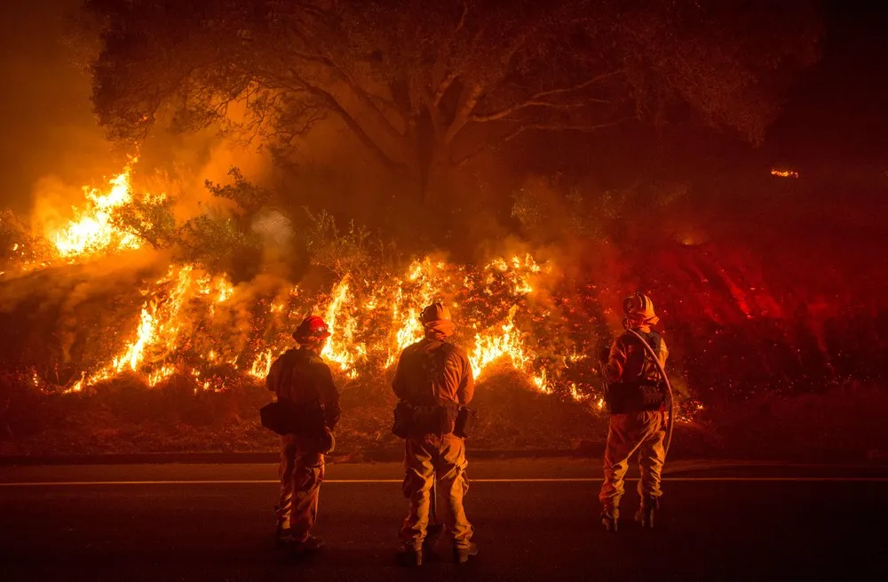 Wildfire Raging in California