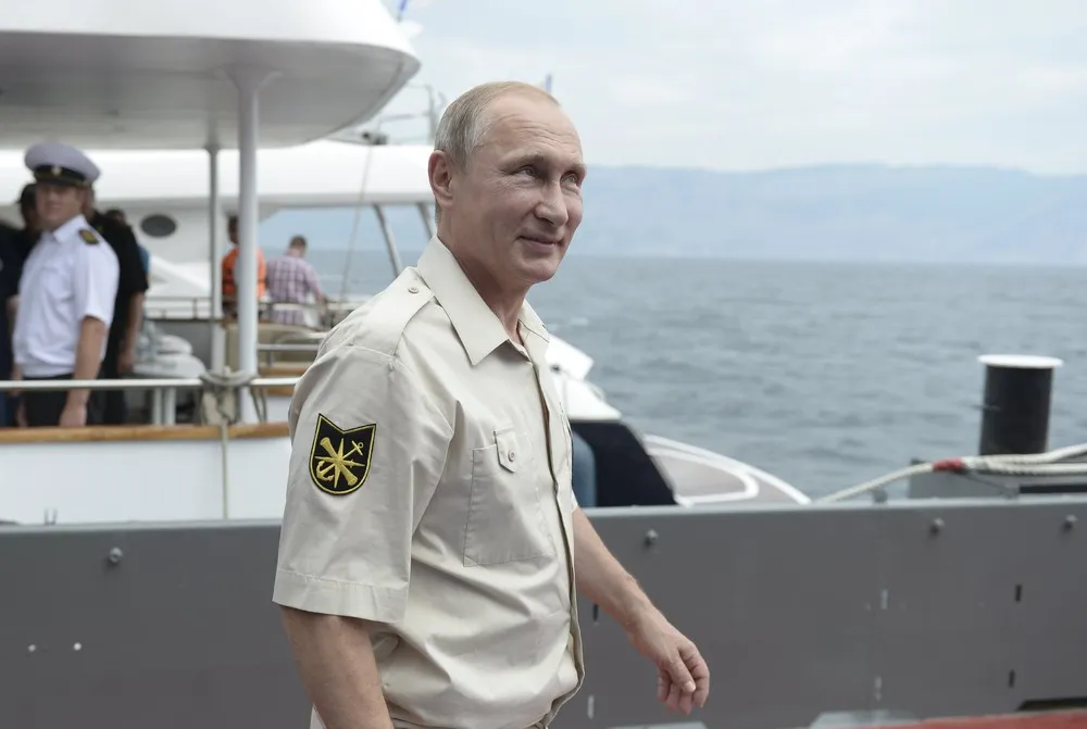 Putin Rides to Bottom of Black Sea