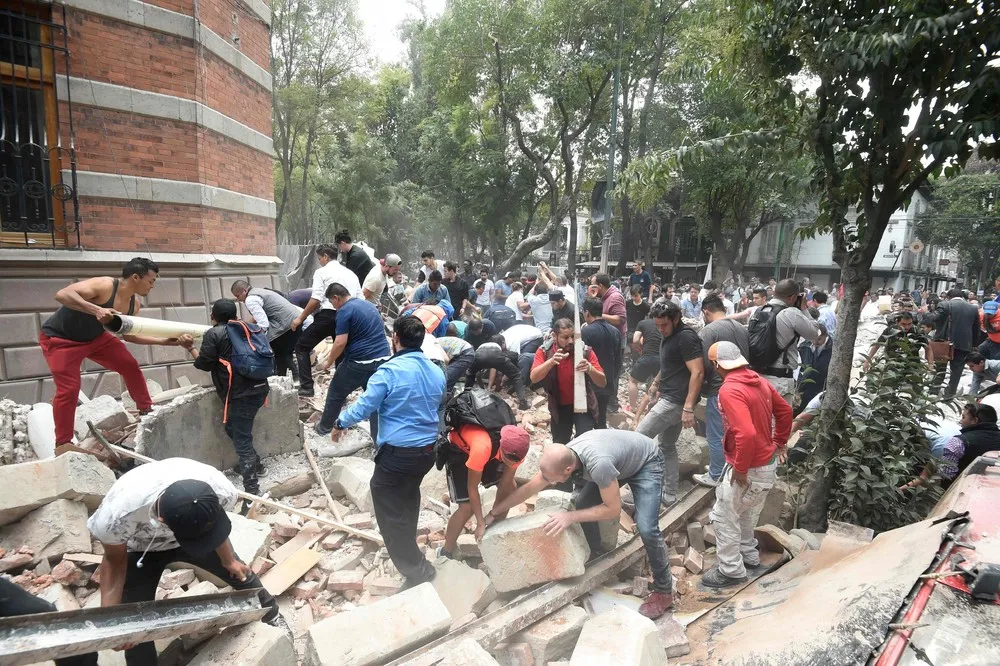 Earthquake Rattles Mexico City