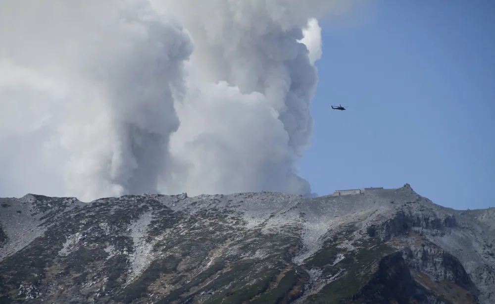 Volcano Erupts in Japan