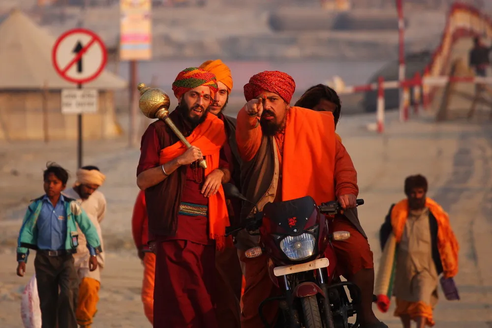 Hindu Devotees Gather for the Maha Kumbh