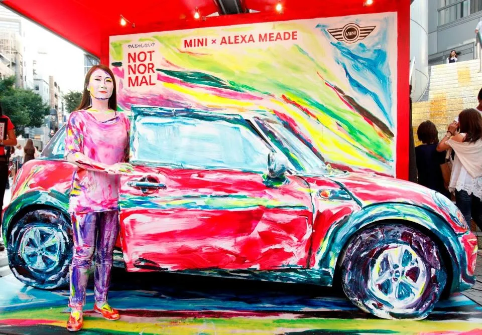 MINI Japan by Alexa Meade