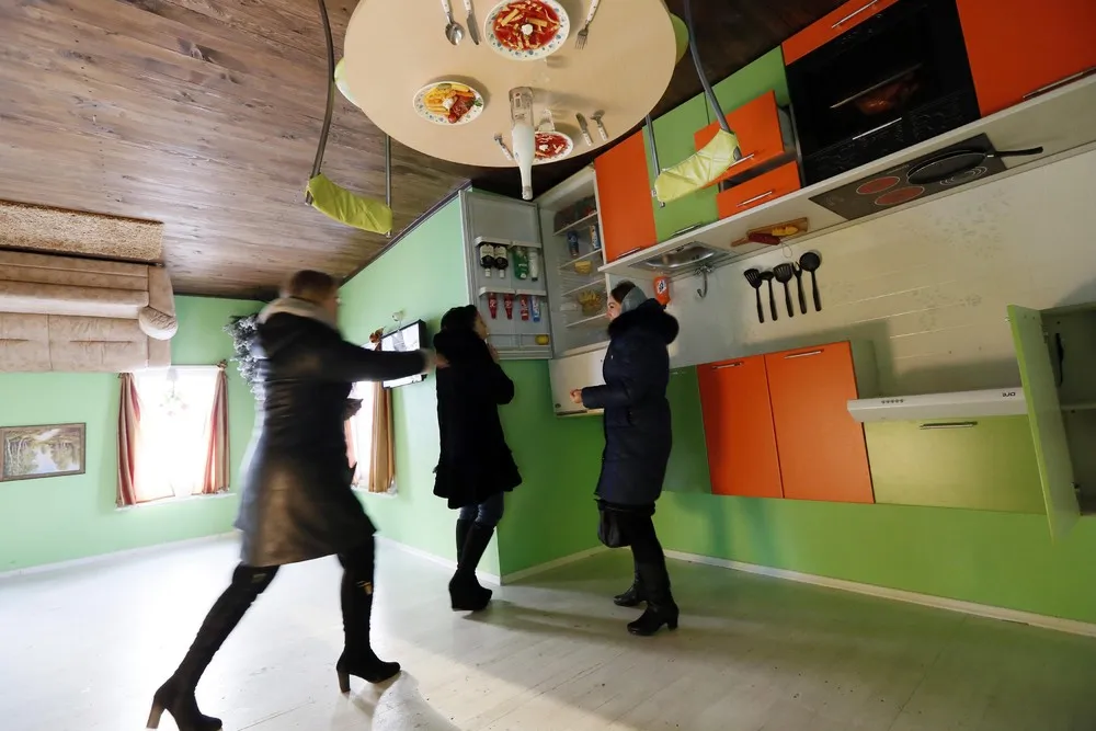 A Upside-down House in Siberia