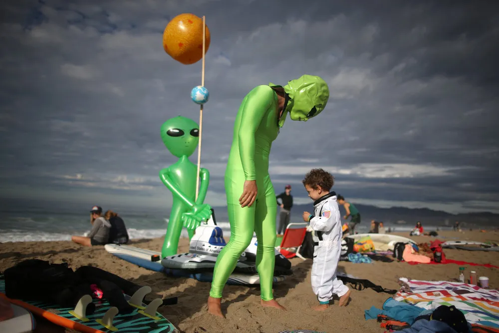 Halloween Surf Contest in Santa Monica