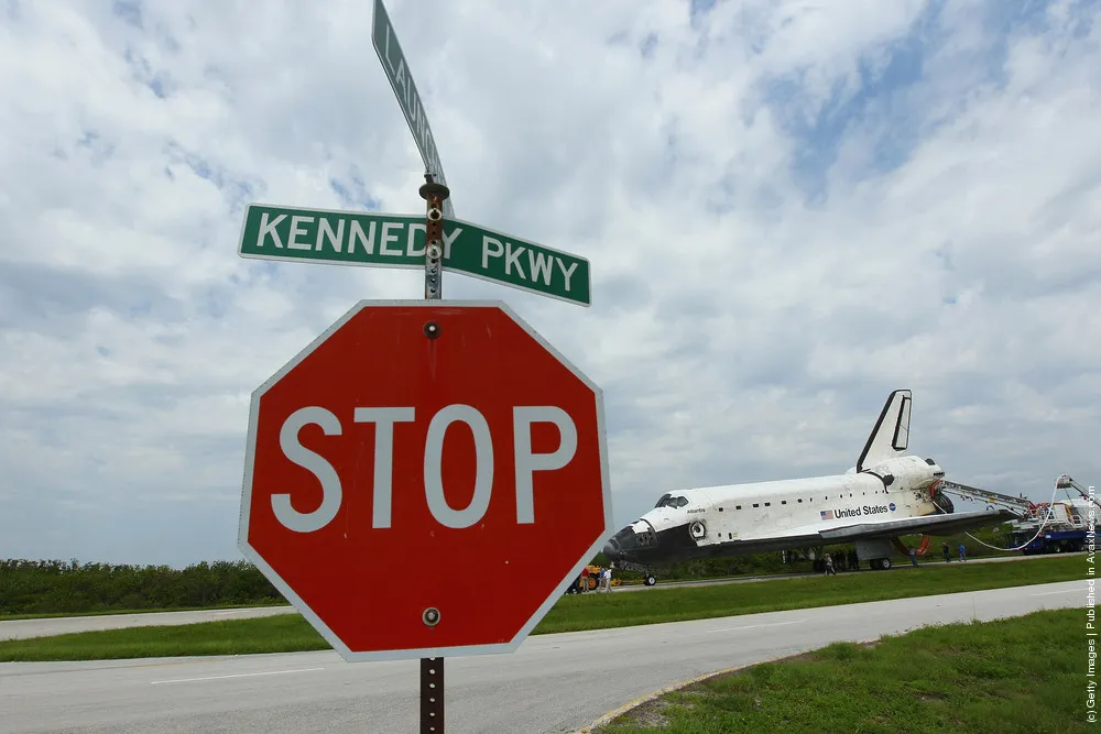 Atlantis Returns From Final Mission Of Space Shuttle
