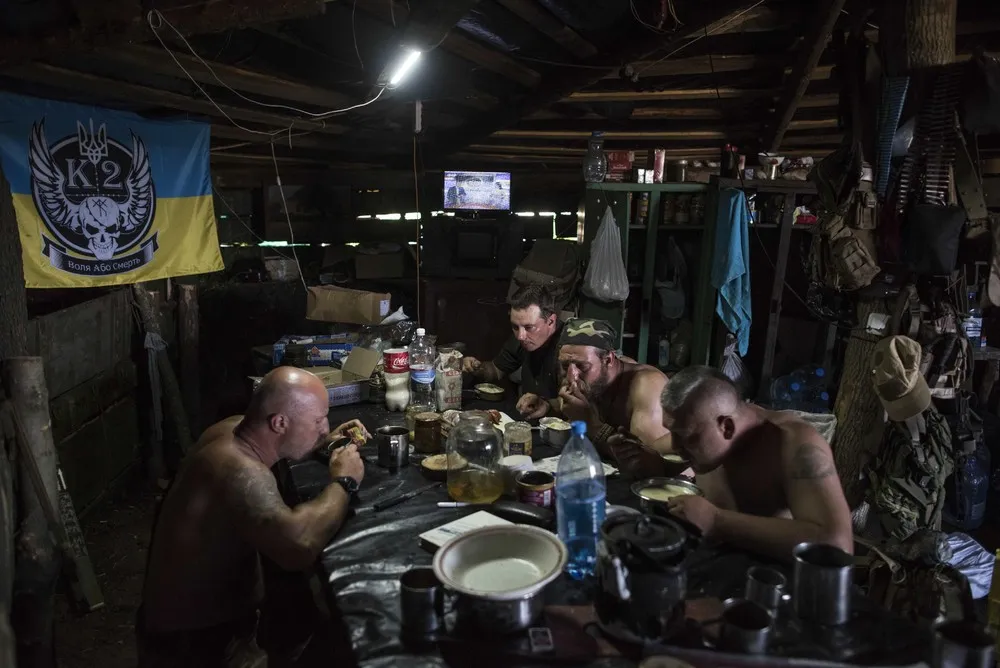 Daily Life of a Ukrainian Volunteer Battalion