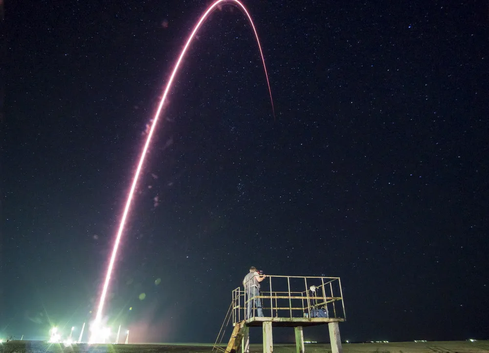 Soyuz Blasts Off