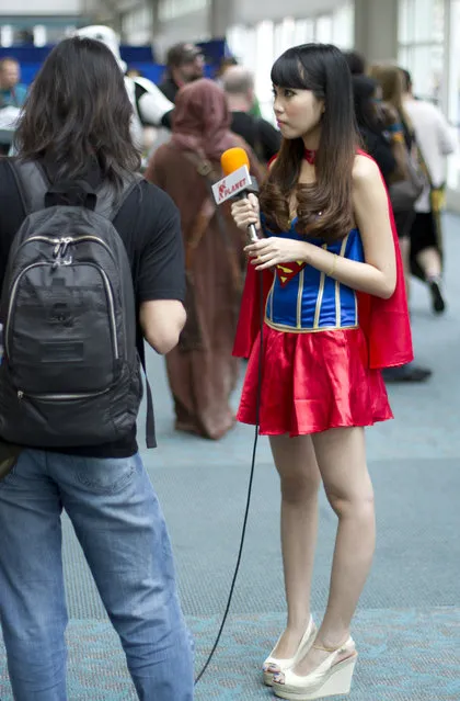 Supergirl reporter