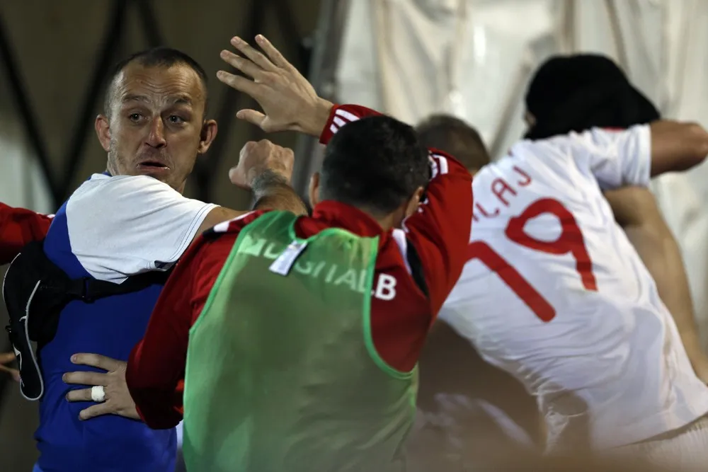 Serbia vs Albania Clash
