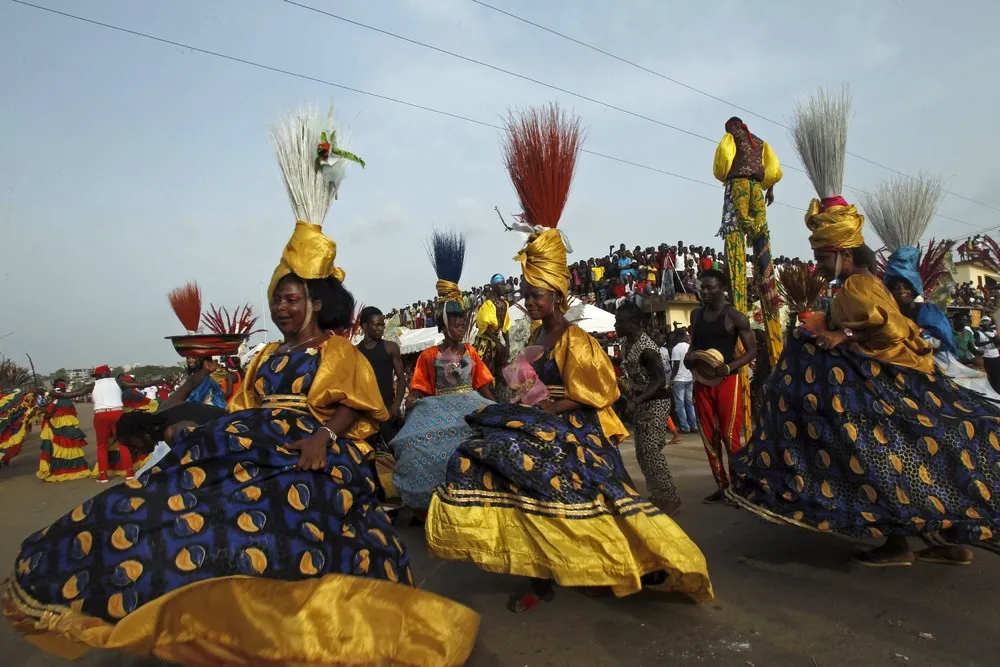 Popo Carnival of Bonoua in Cote d'Ivoire