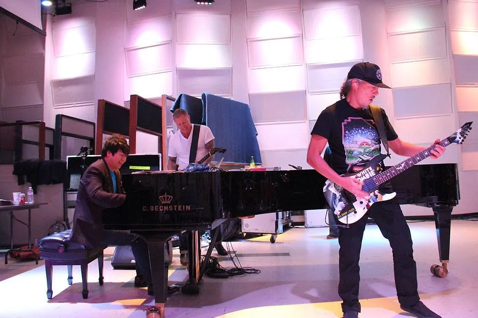 Lang Lang Rehearses with Metallica for the 2014 Grammys