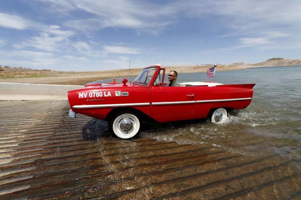 James Spears and his Amphicar