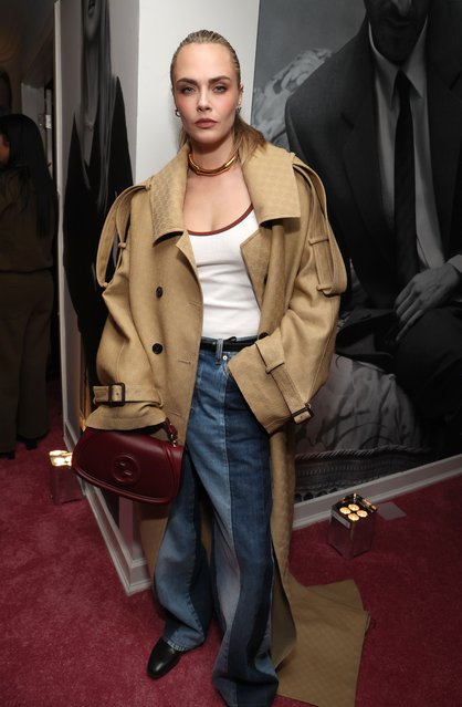 English model and actress Cara Delevingne attends W Magazine's Annual Best Performances Party at Chateau Marmont on January 04, 2025 in Los Angeles, California. (Photo by Kevin Mazur/Getty Images for W Magazine)