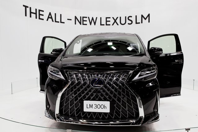 Lexus LM 300h is seen during the media day of the 41st Bangkok International Motor Show after the Thai government eased measures to prevent the spread of the coronavirus disease (COVID-19) in Bangkok, Thailand on July 14, 2020. (Photo by Jorge Silva/Reuters)