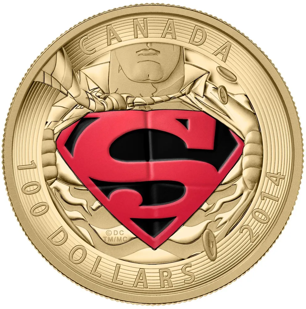 Canada Mints New Superman Coins