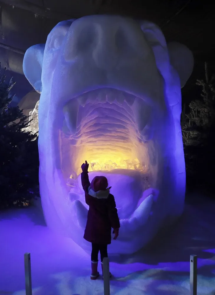 Ice Sculpture this Week