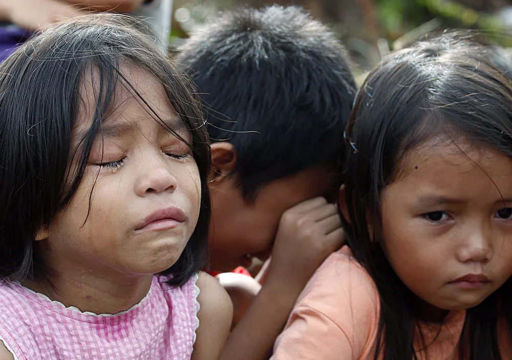 Survivors of Typhoon Haiyan