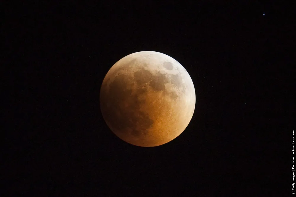 Total Lunar Eclipse In Jerusalem