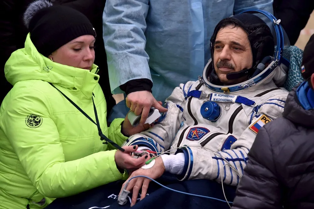 Space Station Crew Return to Earth