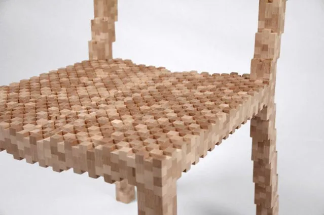 Pixel Chair By Vivian Chiu