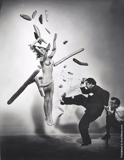 Spanish Surrealist Painter Salvador Dali. USA, New York City, 1951