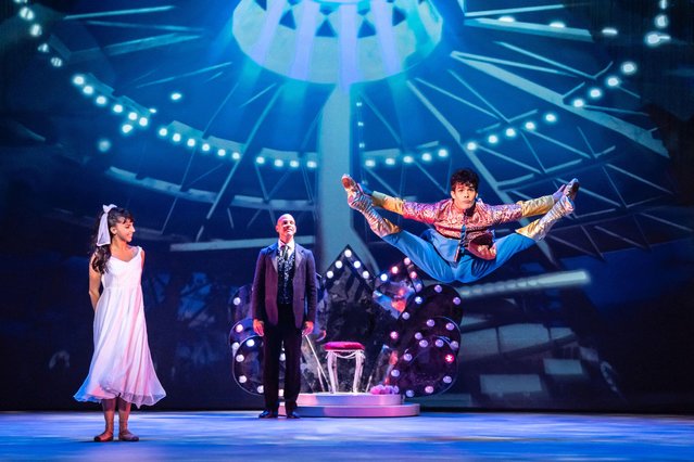 Dancers take part in a performance of “Carlos Acosta's Nutcracker in Havana” in Theatre Royal, Norwich, Britain, on November, in this handout screengrab taken form a video, obtained by Reuters on December 3, 2024.(Photo by Johan Persson/Handout via Reuters)