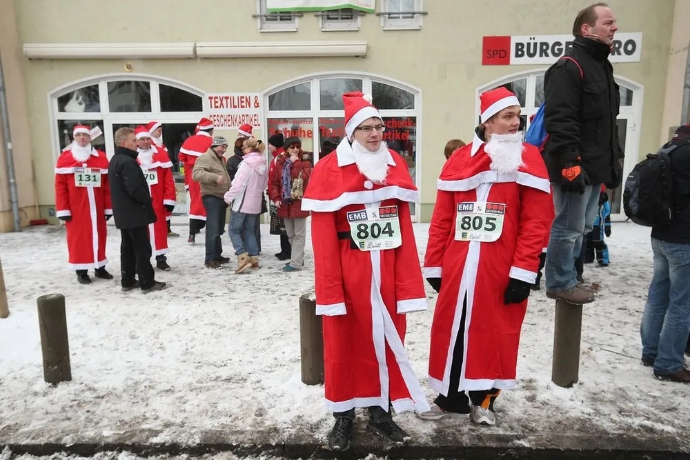 Annual Michendorf Santa Run